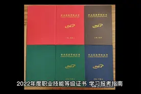 2022年度职业技能等级证书报考指南(中级、高级、技师、高级技师)视频封面