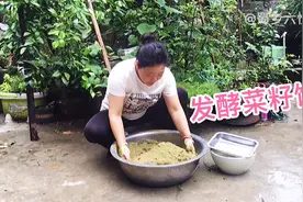 发酵菜籽饼，加两样东西，10天后蓬松酥软，种花种菜肥力足视频封面