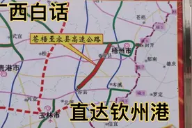 广西白话「苍梧—容县高速公路」，途径长洲藤县岑溪，直达钦州港视频封面