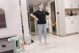 120斤的宝妈想减肥，跳绳打卡一周，还是没瘦下来，坚持还是放弃视频封面