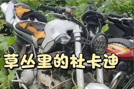 一台被丢弃在草丛里的杜卡迪视频封面