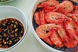九头鸟免费教全网懒汉做一道菜，水煮基围虾简单方便又美味
