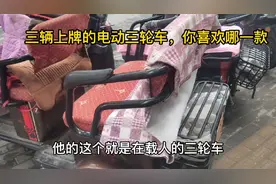 适合老年人出行3辆电动三轮车已上牌，装60V32Ah电池，续航90公里