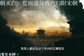 唐朝灭亡，党项部分贵族归附宋朝？！。，，#西夏历史#神秘#视频封面