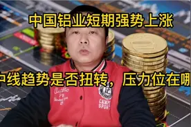 中国铝业短期强势上涨，中线趋势是否扭转，压力位在哪？视频封面