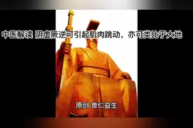 中医解读 阴虚厥逆可引起肌肉跳动，亦可类比大地振动视频封面