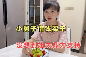 小舅子打电话来借钱买车，没想到姐夫鼎力支持，媳妇一脸惊讶视频封面