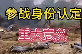 参战身份认定具有它的现实意义和历史竞义值得大家关注分享点赞视频封面