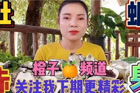 🍱橙子🍊姐姐💗吃20个大牡蛎 配上海鲜蘸酱、炸葱头视频封面