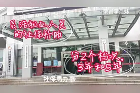 灵活就业人员的社保补助，分3年和5年2个档次，45到55周岁最划算视频封面
