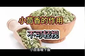 小茴香有散寒止痛的作用，有和胃理气的功效，对疝气也有作用视频封面