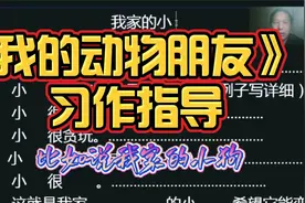 四下第四单元《我的动物朋友》习作指导视频封面