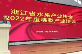 桃梨产业培训，理论及现场实操视频封面