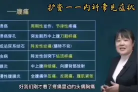 腹痛症状你了解吗？视频封面