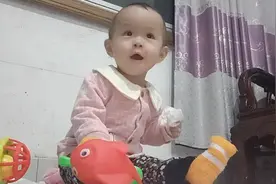 宝宝也在努力的学习表现自已虽然特殊情况但她依然可爱@吉祥惠姐视频封面
