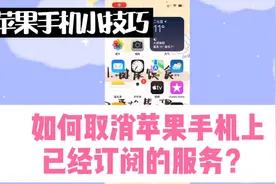 如何取消苹果手机上已经订阅的服务？视频封面