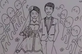 一个男人画出了老婆怀孕生子的全过程视频封面