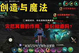 创造与魔法2.0：灾厄冥兽不仅可以作为战力宠物，也可以作为卡视频封面