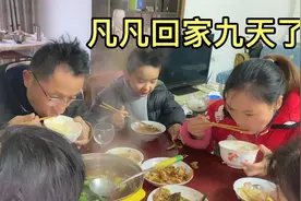 老卢跑外卖年三十放假，凡凡回娘家过年九天了，今天说说真实体会视频封面