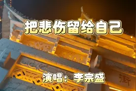 李宗盛的《把悲伤留给自己》应该是人之常情视频封面