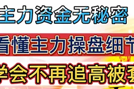 A股：通过scr筹码指标，看懂主力资金流向，不再追高被套！视频封面