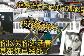 六道青:你以为你还活着其实你已经西内！这暴击老三太见了都落泪视频封面