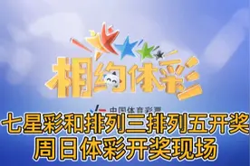 8月28日（周末）七星彩第22099期体彩开奖现场视频封面