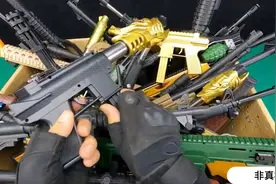 超级炫酷黑科技玩具枪，M4-A1步枪和各四各样的玩具步枪视频封面