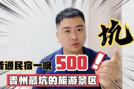 贵州最坑的旅游景点，门票90普通民宿一晚500，景区扬言不缺游客视频封面