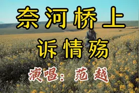（奈何桥上诉情殇）演唱：范越！孟婆赐我一碗汤，忘记和你那段伤视频封面