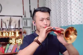 小伙子的唢呐演奏《春天的故事》太有味道啦视频封面