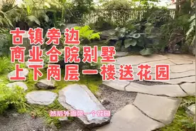 千年古镇旁湖居合院别墅，两层楼送花园，周围全是旅游风景区