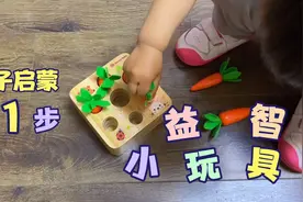 小冉的神操作，让妈妈笑出了猪叫声。人类幼崽到底能有多可爱呢？视频封面