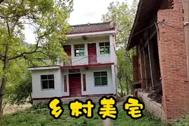 秦岭里的乡村小院，房子很好却无人居住，避暑养老不错视频封面