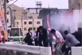 日本反华势力前首相安倍晋三被枪杀的经过＃时政新闻＃国际新闻视频封面
