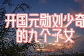 开国元勋刘少奇的九个子女们视频封面