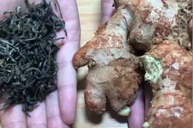 生姜和茶叶一起泡水喝，每天一杯精神好，身体棒！视频封面