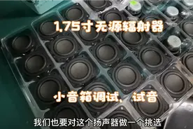 1.75寸无源辐射器小音箱调试及试音全过程，附现场录音视频封面
