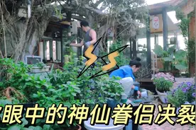 45+夫妻花园生活，你见过神仙眷侣吵架决裂的样子吗？视频封面