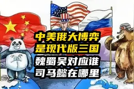 中美俄大博弈是现代版三国？魏蜀吴对应谁？司马懿在哪里？视频封面