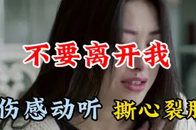 新伤感情歌《不要离开我》，伤感动听，撕心裂肺的疼，太好听了视频封面
