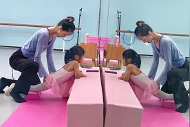 宝妈给四岁女儿请舞蹈私教老师，40分钟高质量课，女儿上课很专注视频封面