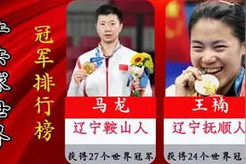 乒乓球世界冠军排行榜，清一色的都是中国运动员！视频封面