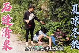 常去山上接水处死蛇腐臭，去更远一点路边打泉水，夏凉冬天冒热气视频封面