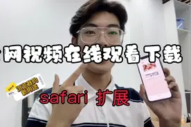 苹果手机自带的Safari浏览器实现全网视频观看以及下载拦截100视频封面