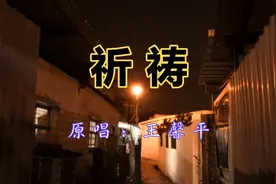 7080后怀旧伤感老歌，王馨平这首《祈祷》歌词催泪。视频封面