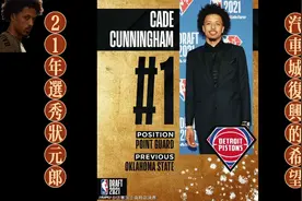 NBA21年选秀状元郎凯德•坎宁安能否代领汽车城复兴！？？视频封面
