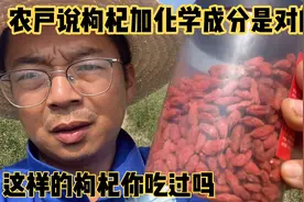 为啥枸杞会发粘，竟然加化学成分也合规了，农户这么说这样做对吗视频封面
