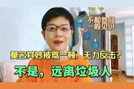 莫名其妙被骂一顿，无力反击？不是，远离垃圾人。不和他一般见识视频封面