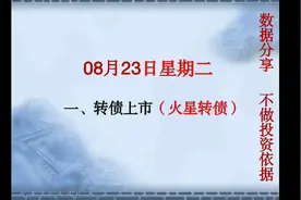 火星转债明天上市，假设到了30%那就走吧！